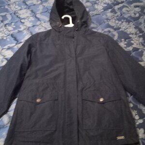 Natural Reflections Navy Blue Jacket Coat Women's Ladies